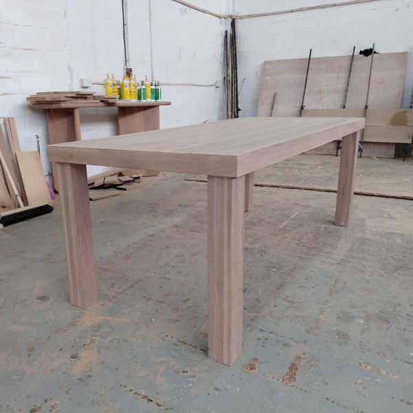 Oak Table - all wood - Image 8