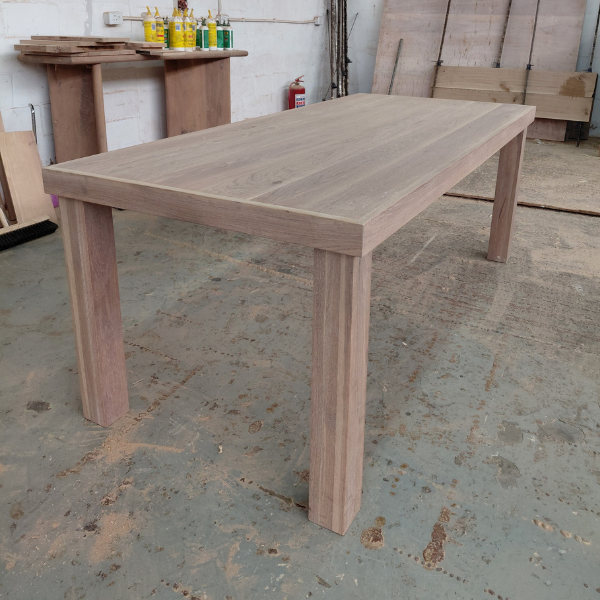 Oak Table - all wood - Image 7