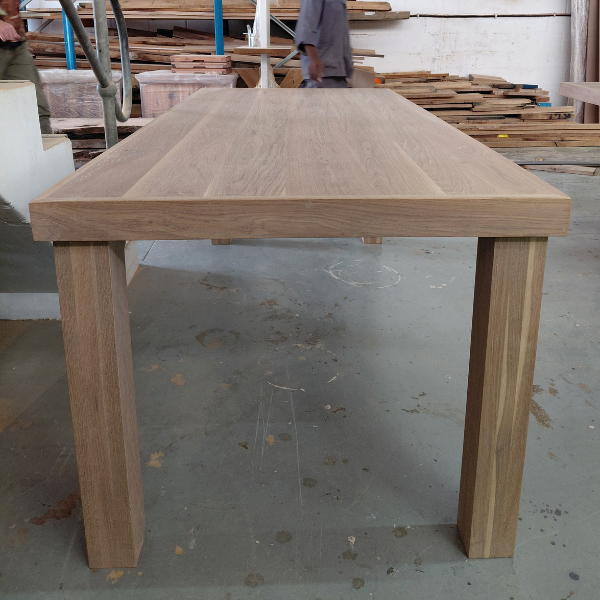 Oak Table - all wood - Image 6